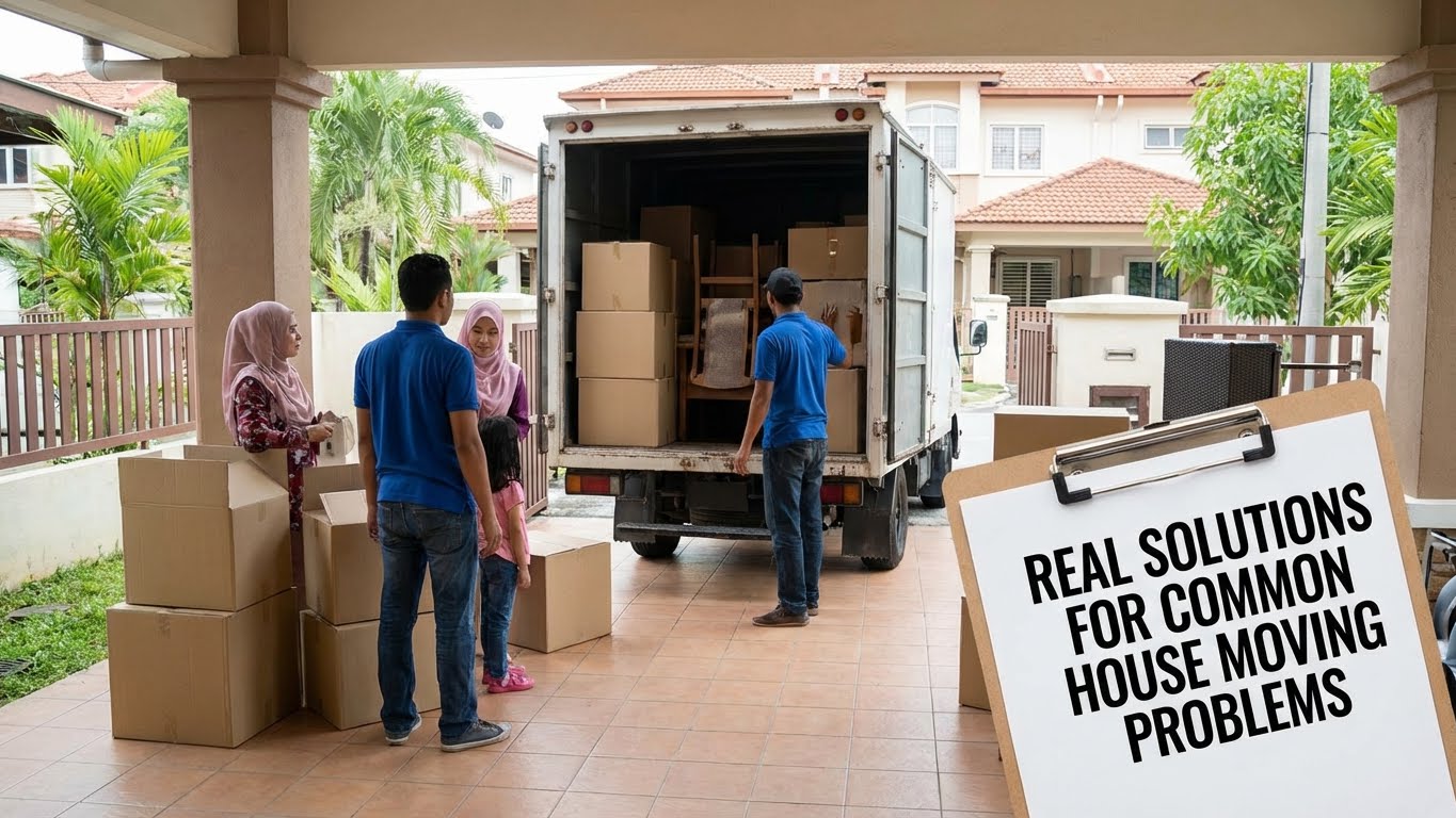 You are currently viewing Real Solutions for Common House Moving Problems in Malaysia